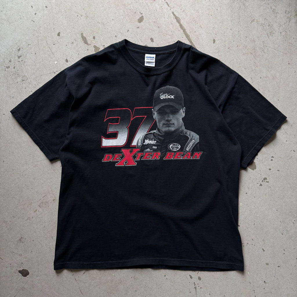 Vintage Dexter Bean Racing T-shirt – Sort - XL