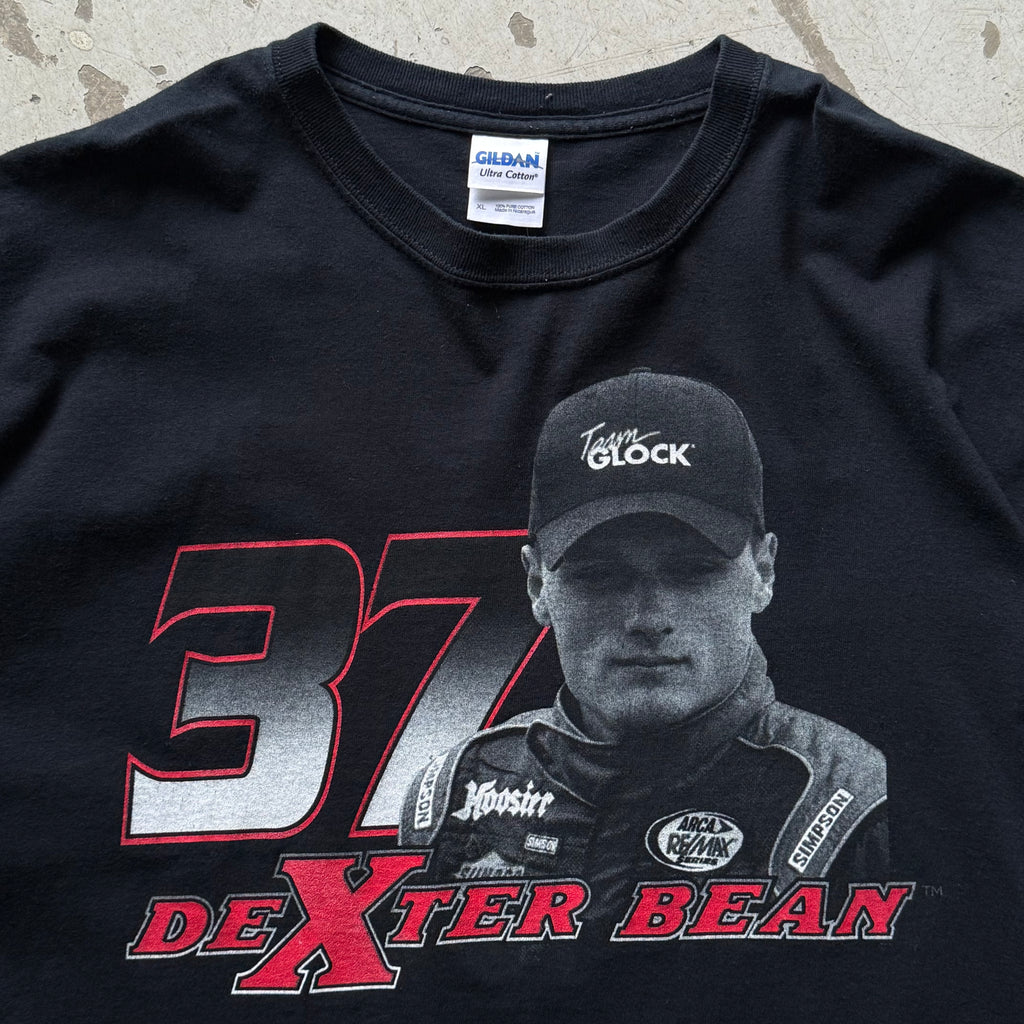 Vintage Dexter Bean Racing T-shirt – Sort - XL