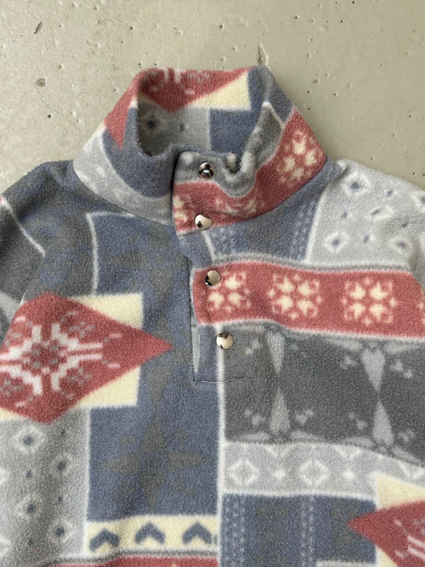 Patterned Vintage Fleece - Large