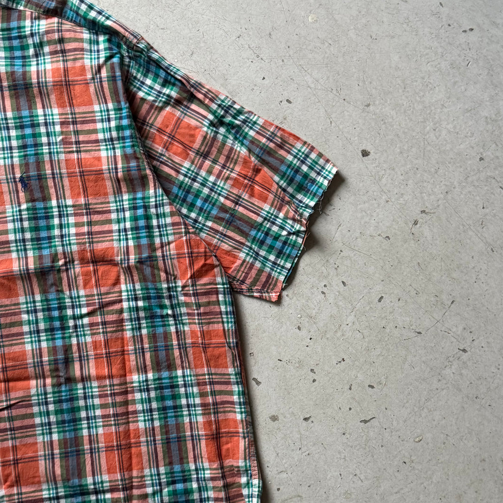 Ralph Lauren kortærmet skjorte – upcycled Large