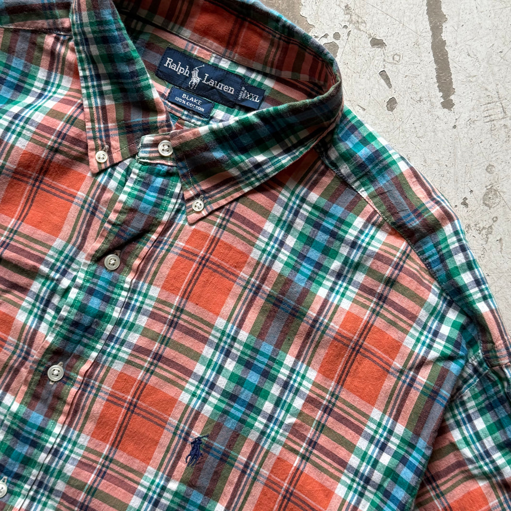 Ralph Lauren kortærmet skjorte – upcycled Large