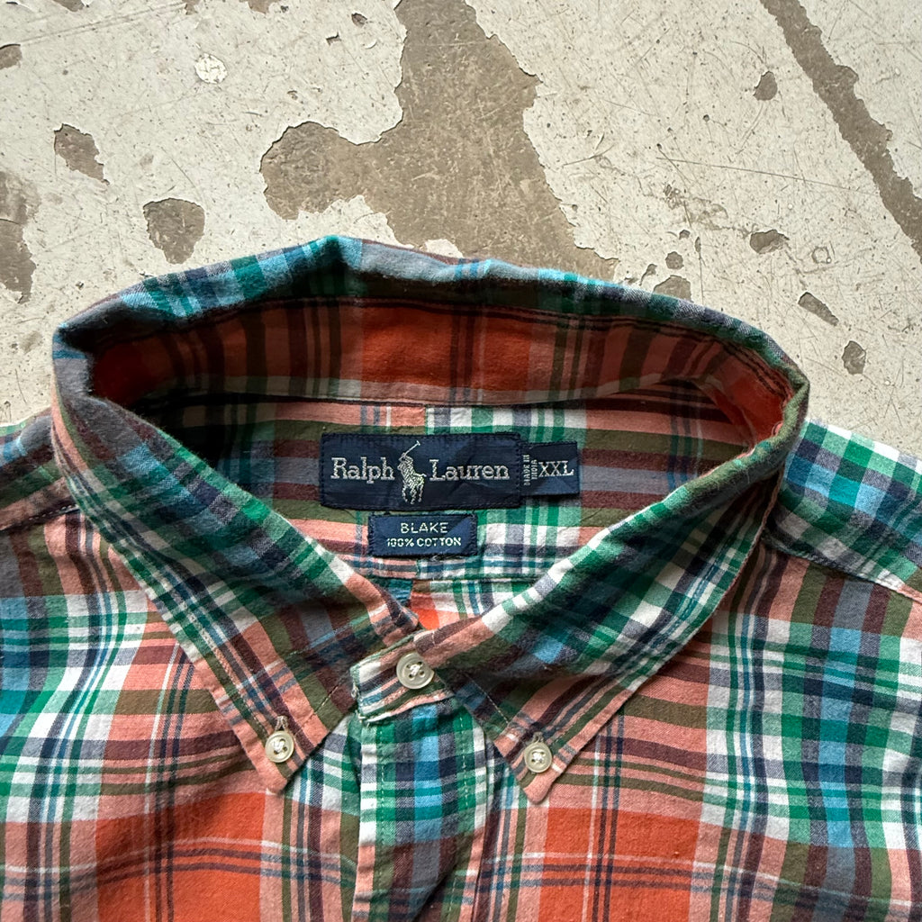 Ralph Lauren kortærmet skjorte – upcycled Large