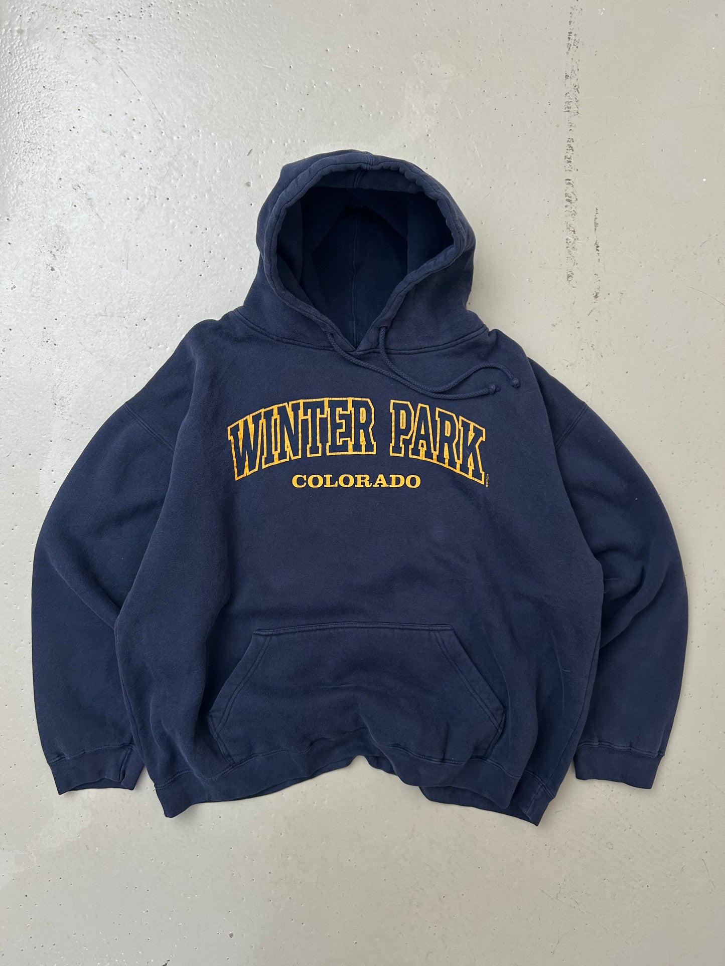 College Vintage Sweatshirt - L