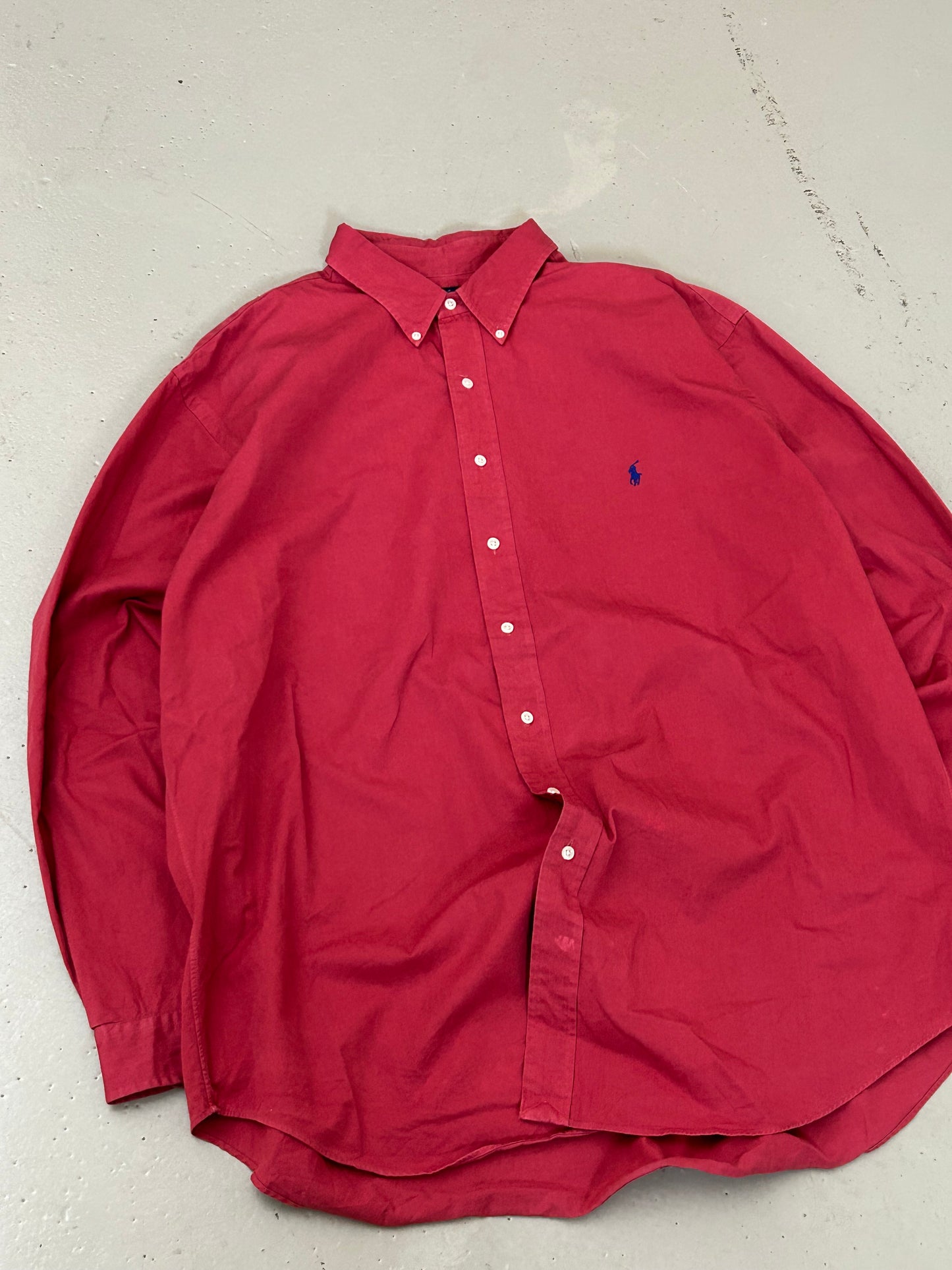 Oversized Ralph Lauren Skjorte - 2XL