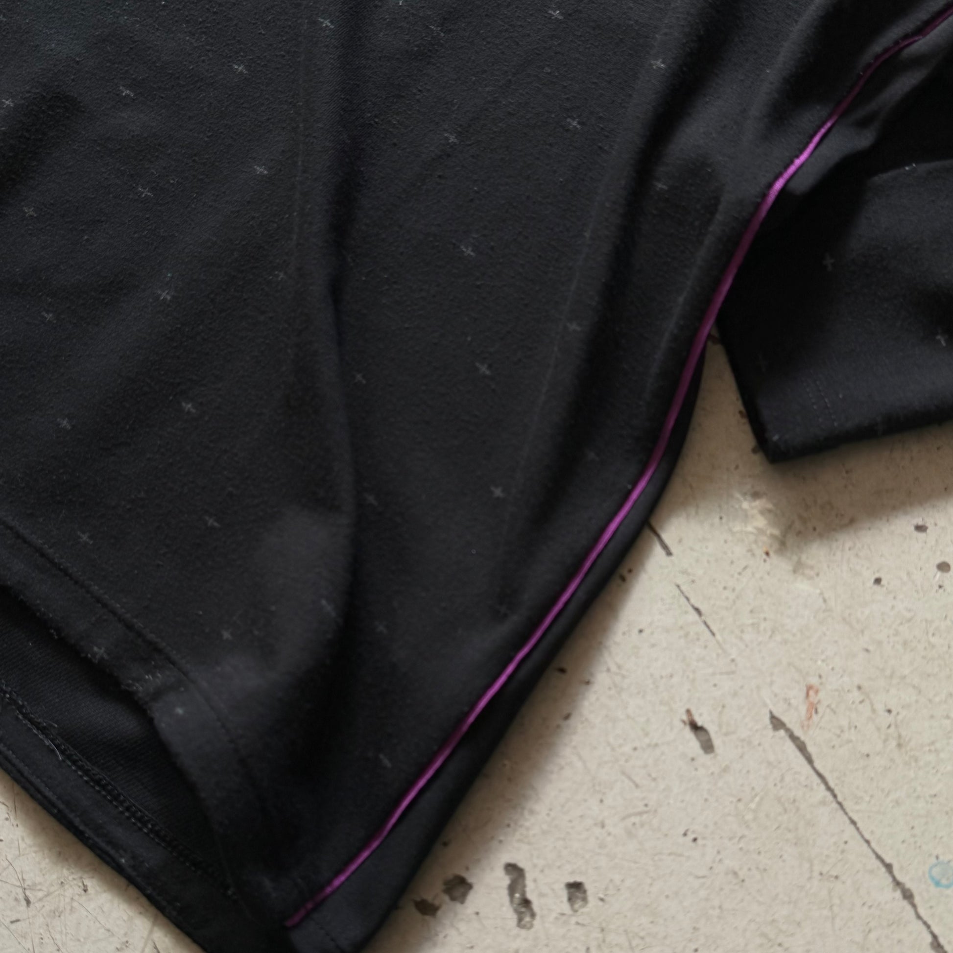Umbro England | langærmet fodboldtrøje | sort/lilla | L