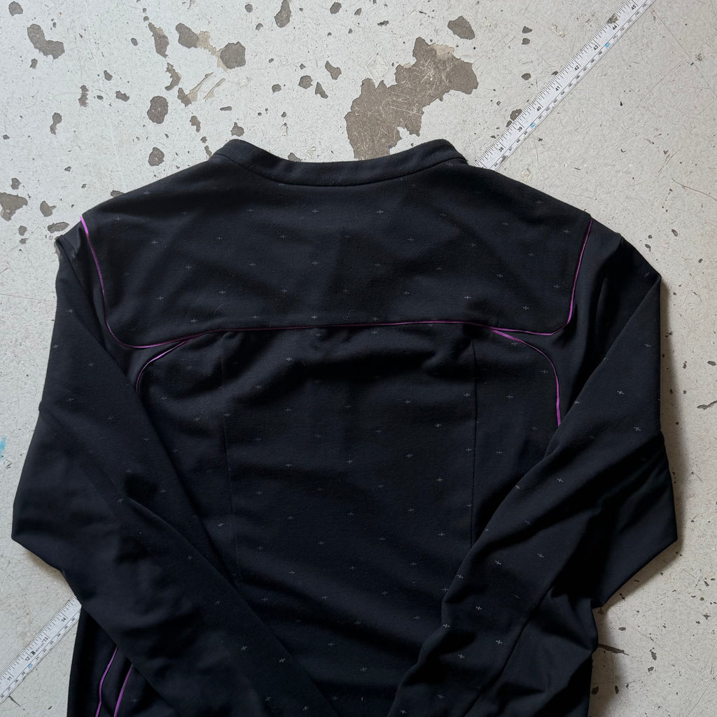 Umbro England | langærmet fodboldtrøje | sort/lilla | L
