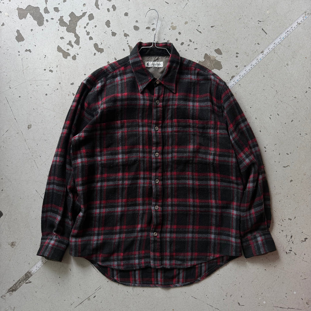 Vintage | flannel skjorte | ternet | M