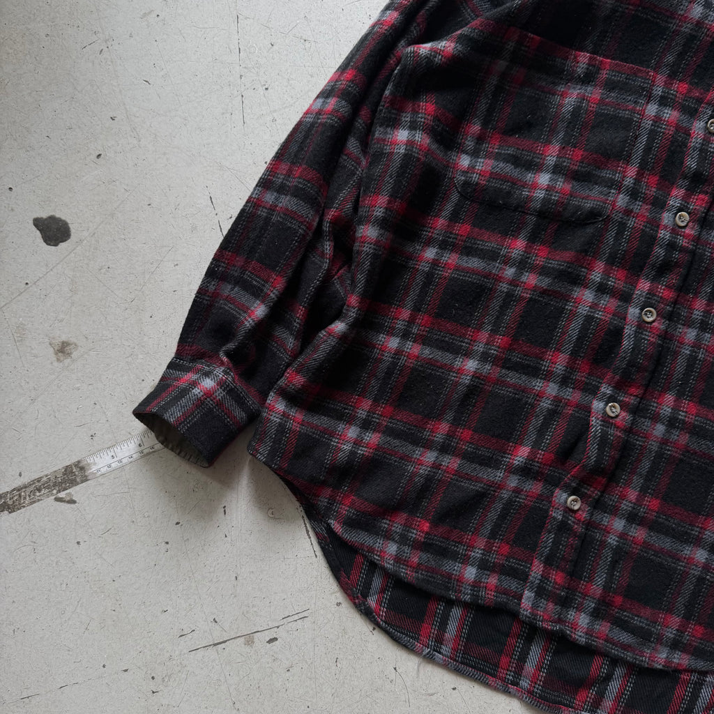 Vintage | flannel skjorte | ternet | M