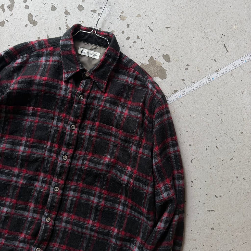 Vintage | flannel skjorte | ternet | M