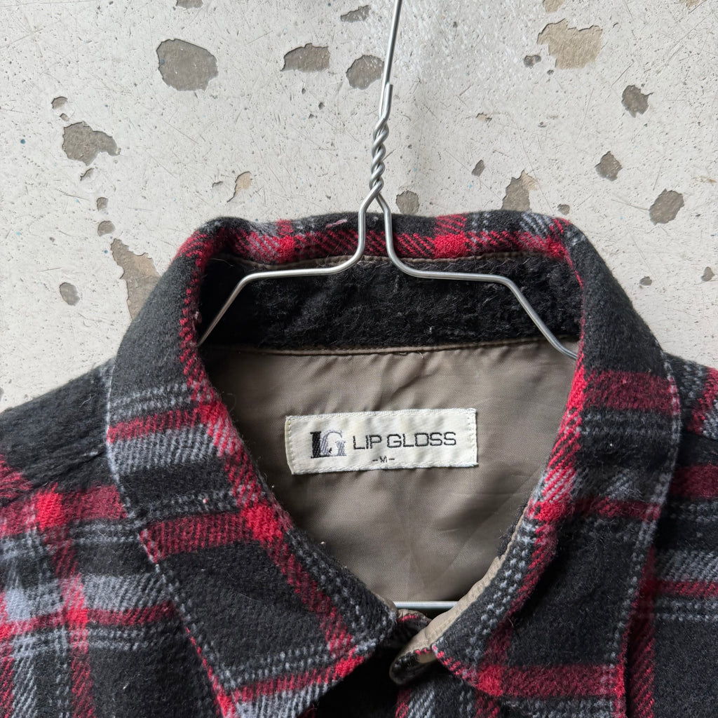 Vintage | flannel skjorte | ternet | M