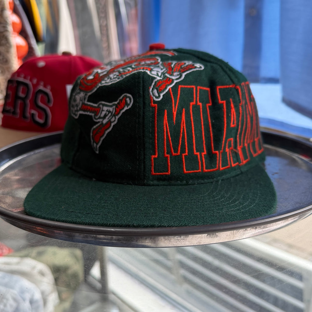 Miami Hurricanes | Snapback Cap | rød | one size