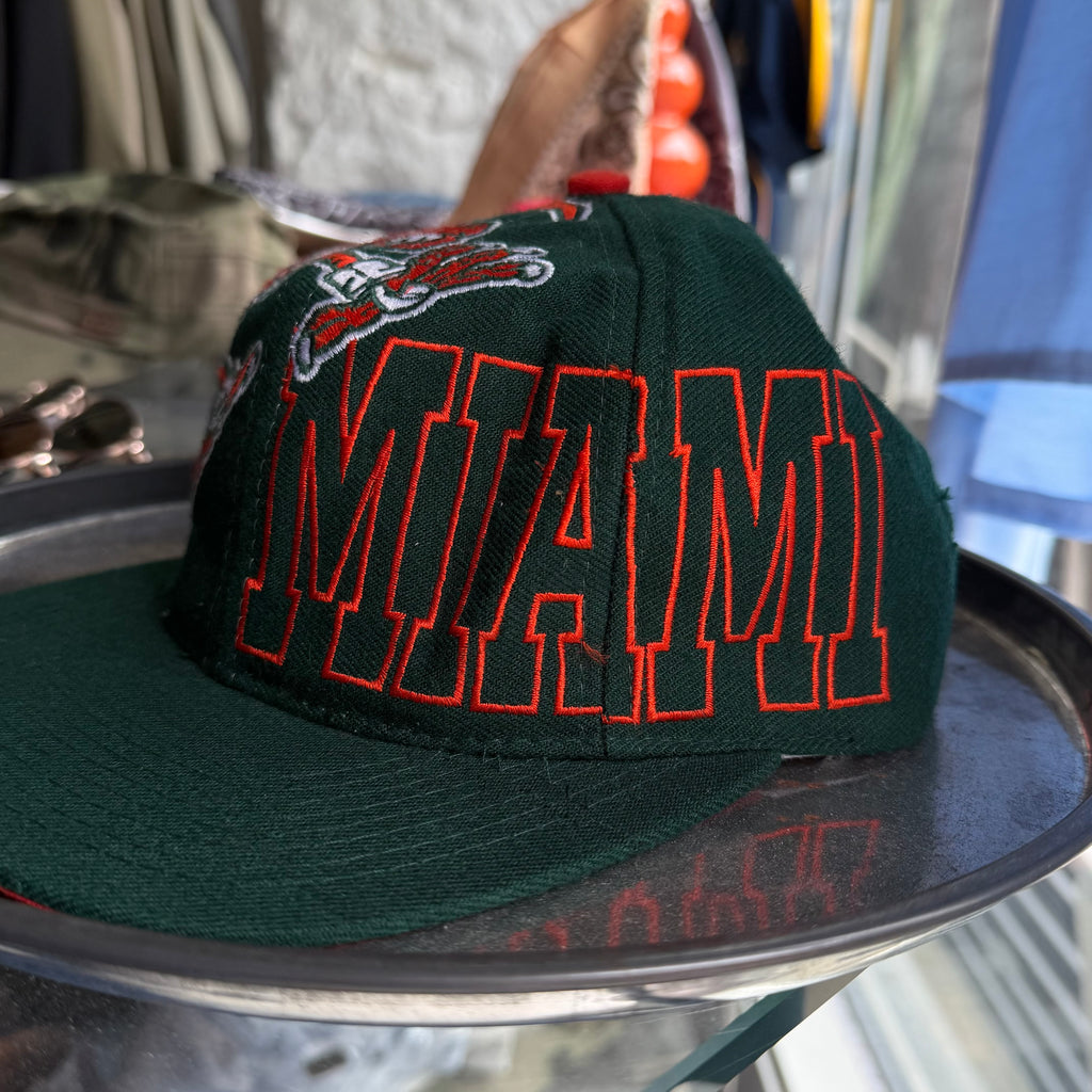 Miami Hurricanes | Snapback Cap | rød | one size