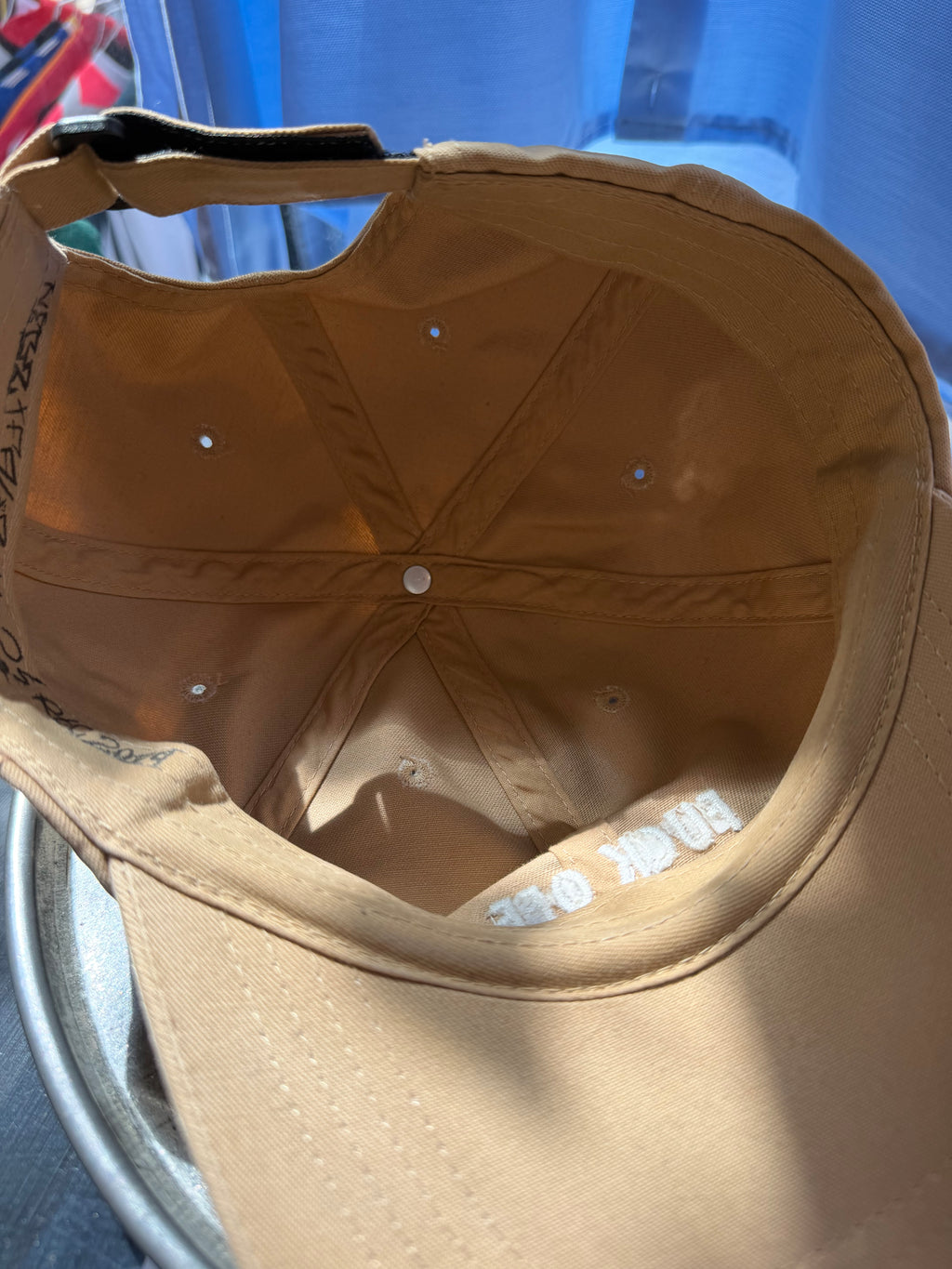 Fuck Off | Cap | beige | one size