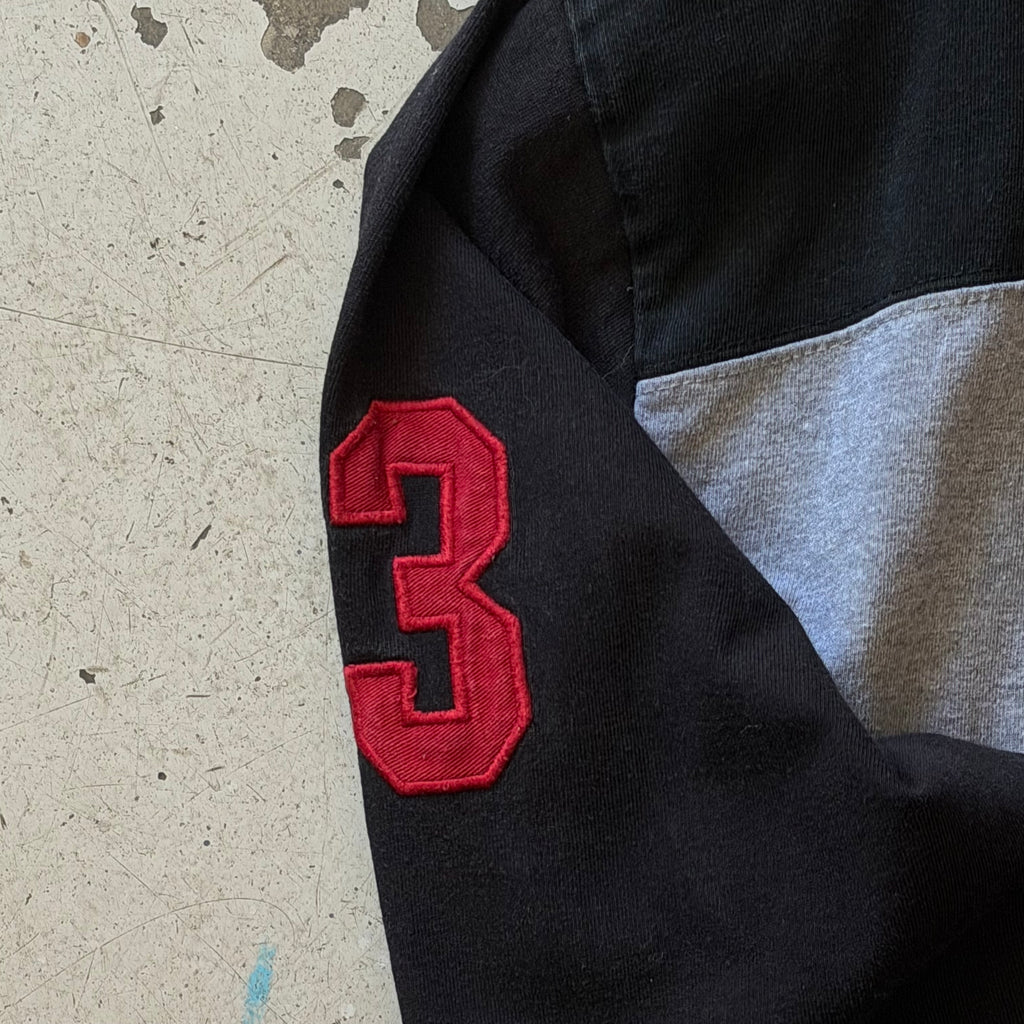 U.S. Polo Assn. | rugby polo | sort/grå | XL