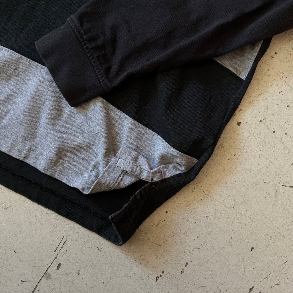 U.S. Polo Assn. | rugby polo | sort/grå | XL
