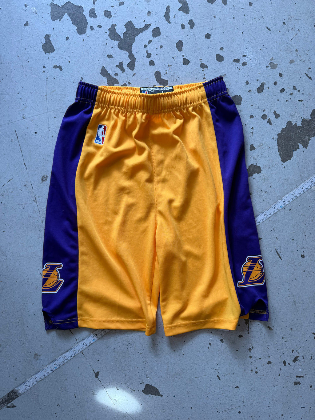 LA Lakers | Basketball shorts | Gul/Lilla | S