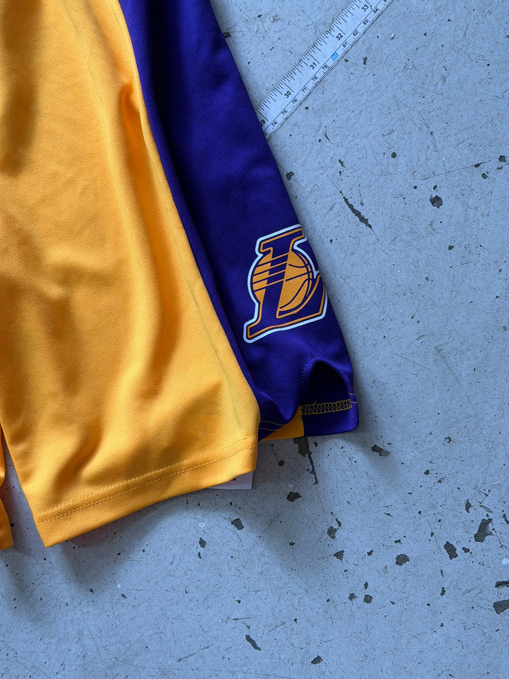 LA Lakers | Basketball shorts | Gul/Lilla | S