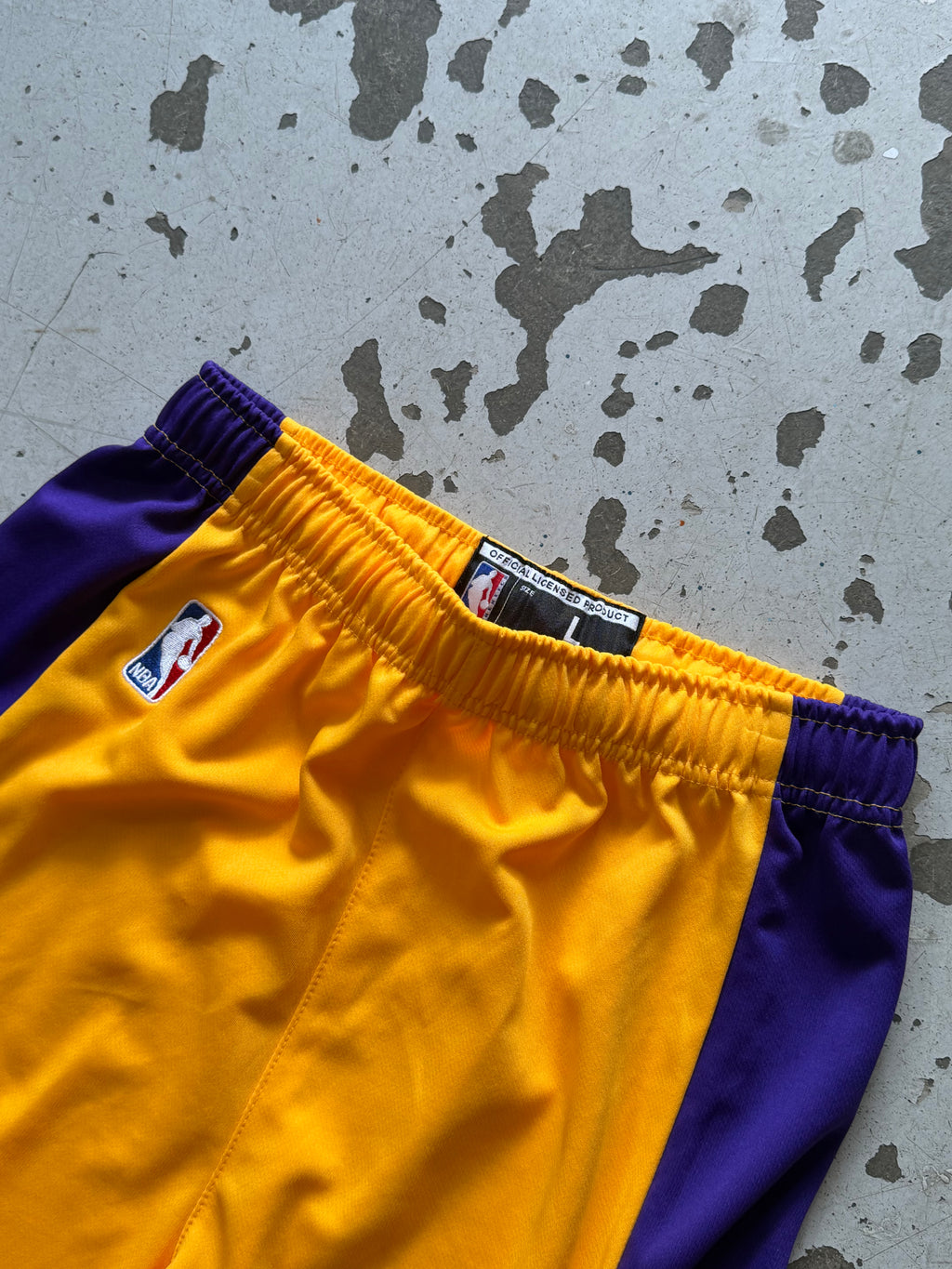 LA Lakers | Basketball shorts | Gul/Lilla | S