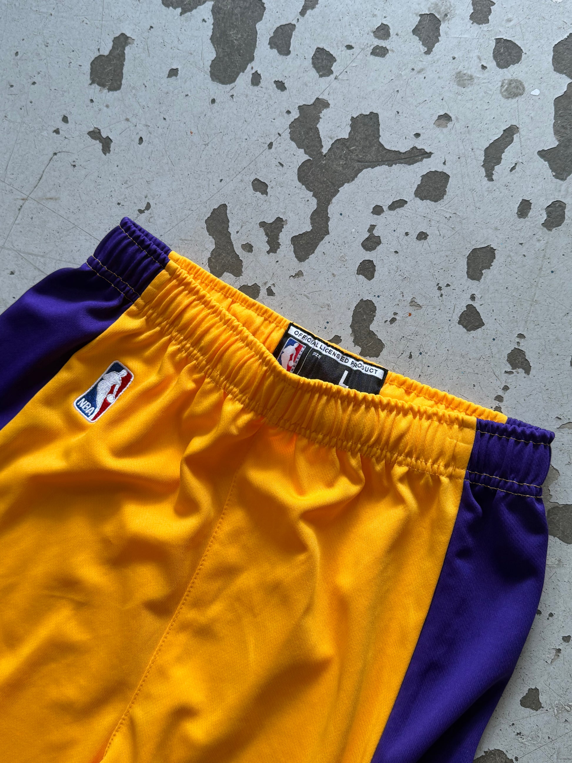 LA Lakers | Basketball shorts | Gul/Lilla | S