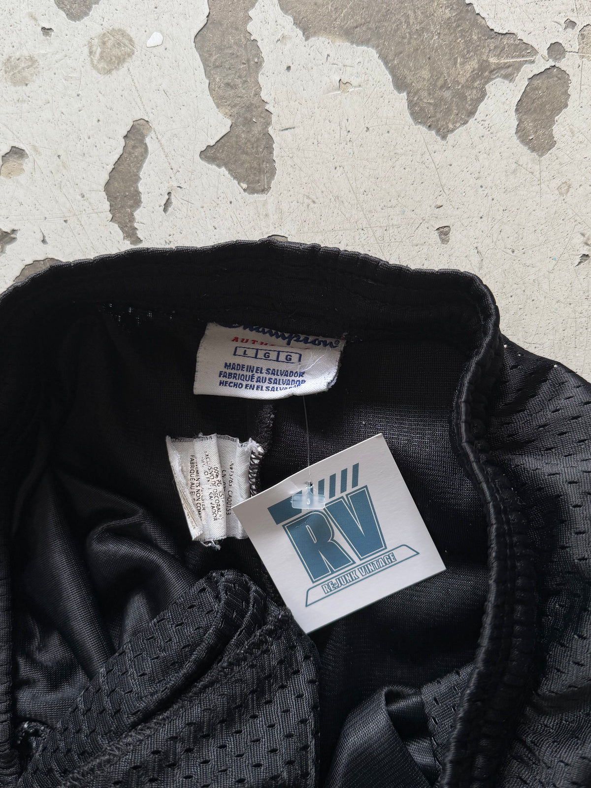 Champion | Vintage mesh shorts | Sort | L