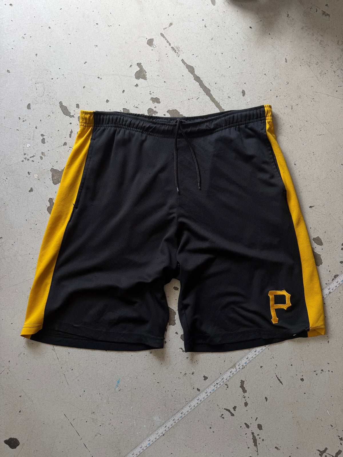 Pittsburgh Pirates | basketball shorts | Sort/gul | XL
