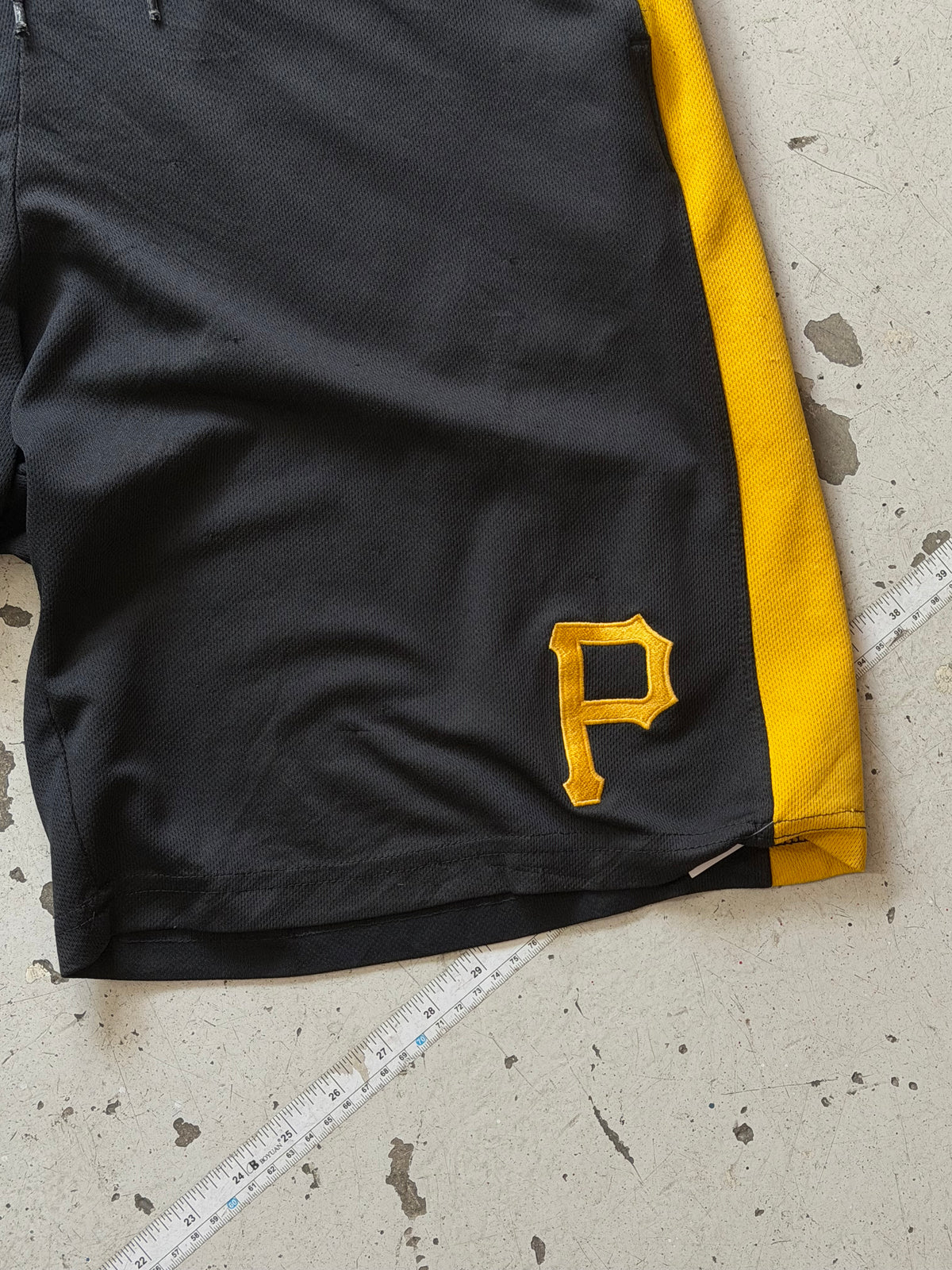 Pittsburgh Pirates | basketball shorts | Sort/gul | XL