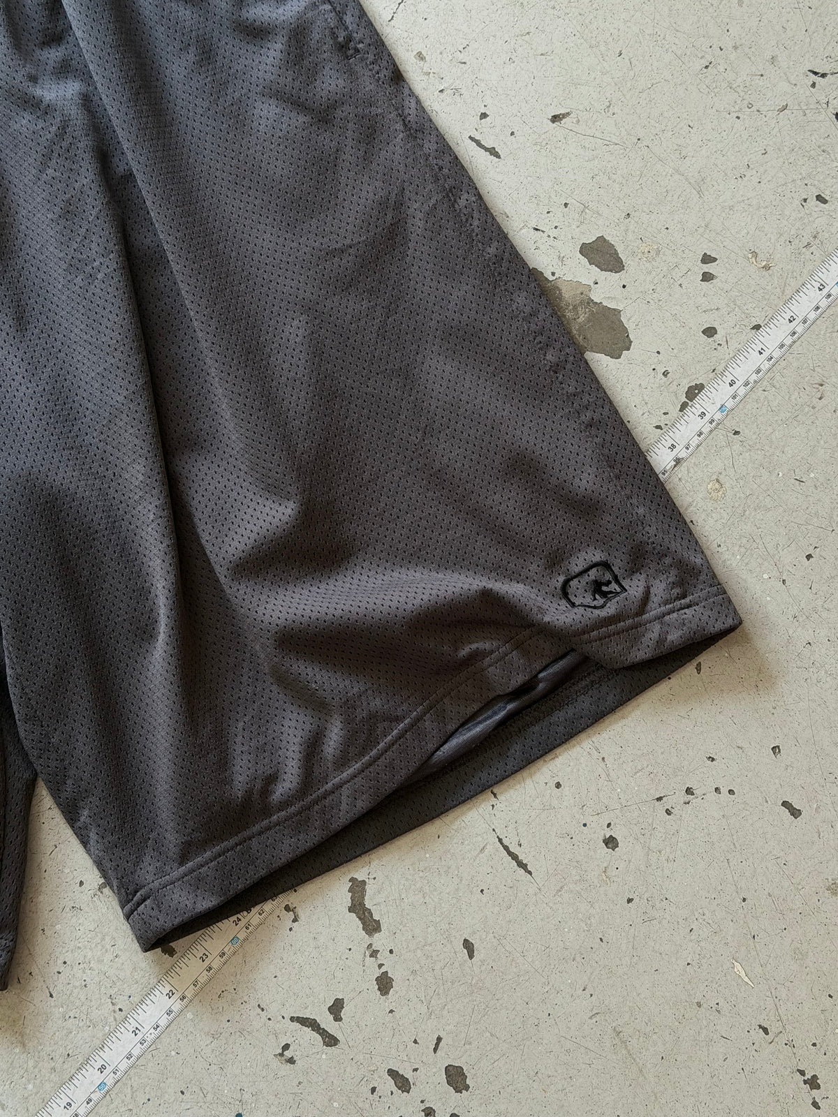 AND1 | Vintage basketball shorts | Mørkegrå | XL