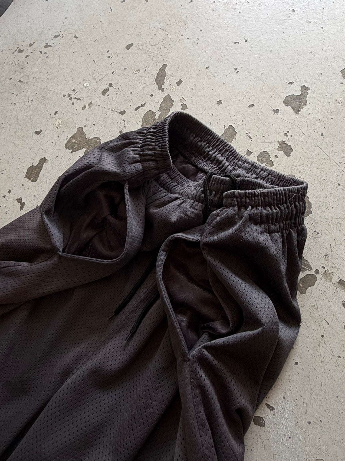 AND1 | Vintage basketball shorts | Mørkegrå | XL