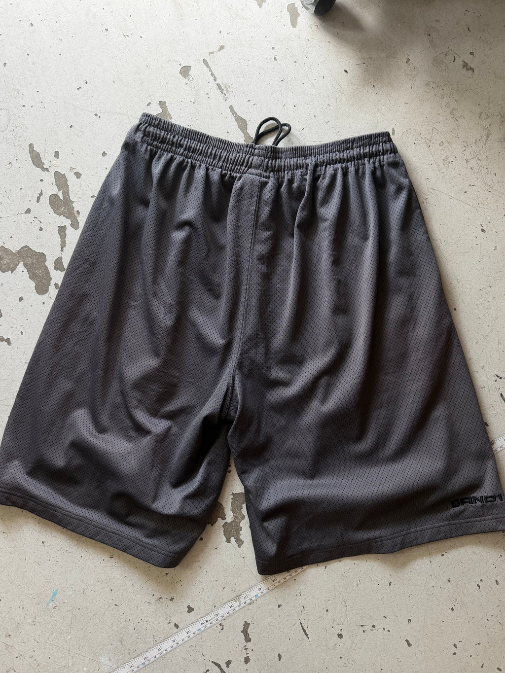 AND1 | Vintage basketball shorts | Mørkegrå | XL