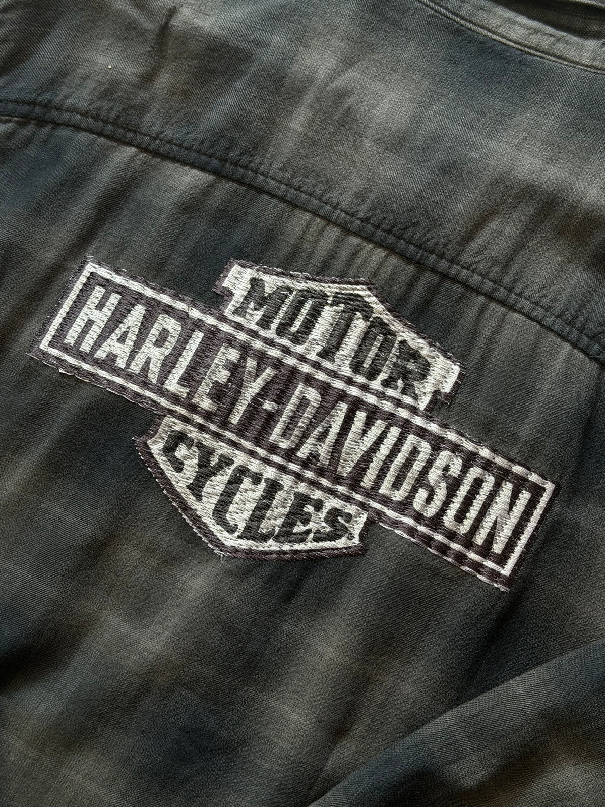 Harley Davidson | Skjorte | Sort/Grå | L