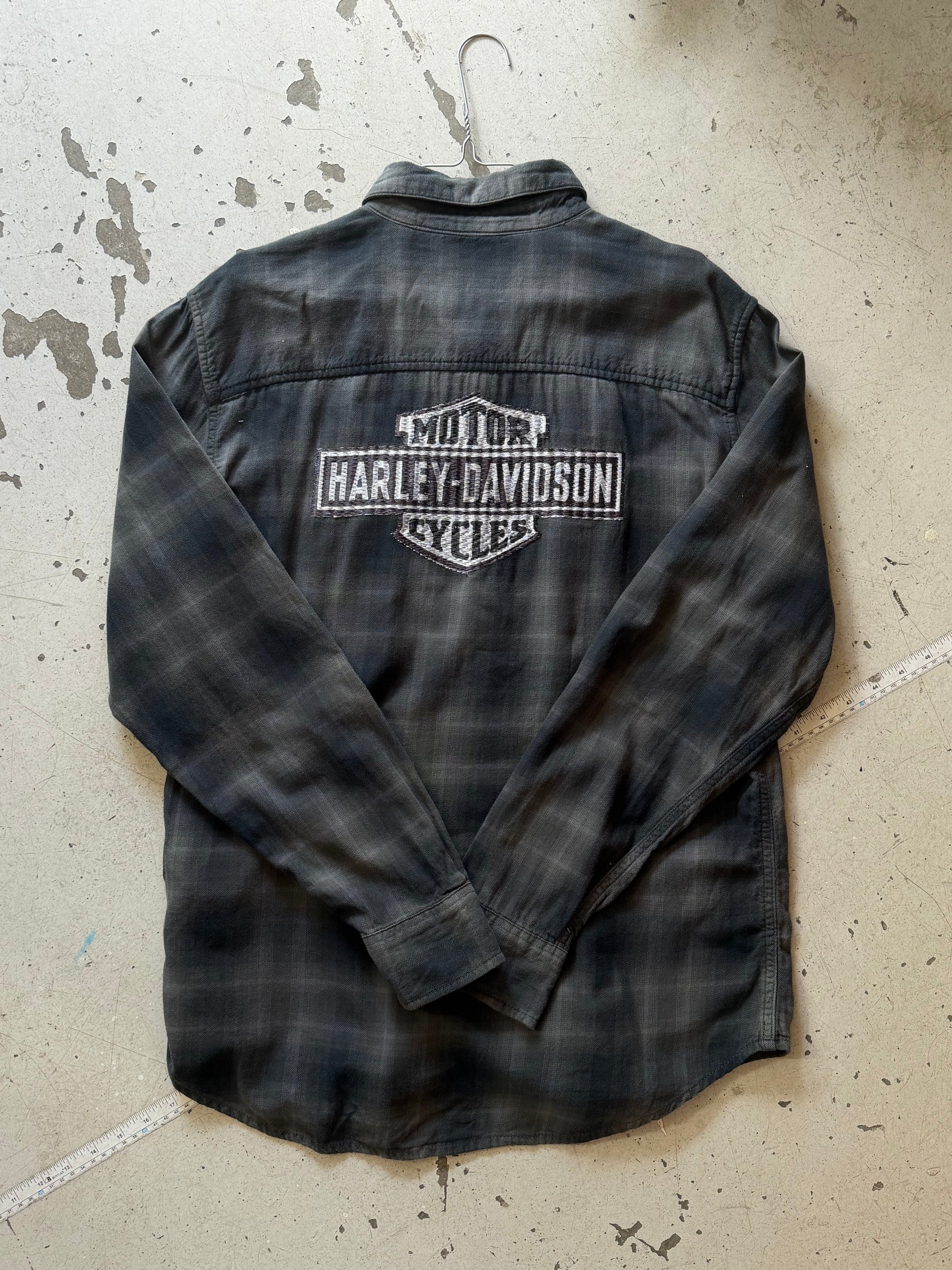 Harley Davidson | Skjorte | Sort/Grå | L