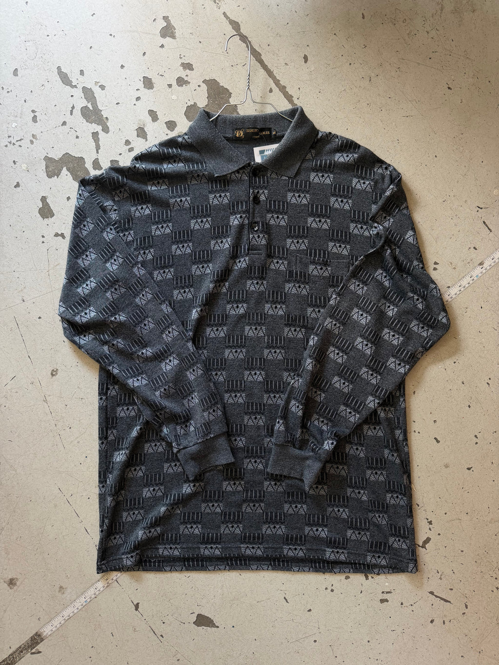 Sergio Louis | Vintage polo | grå | L