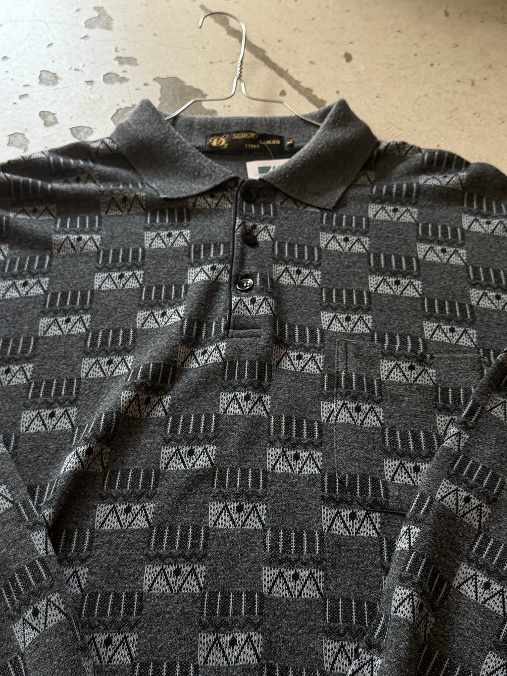 Sergio Louis | Vintage polo | grå | L