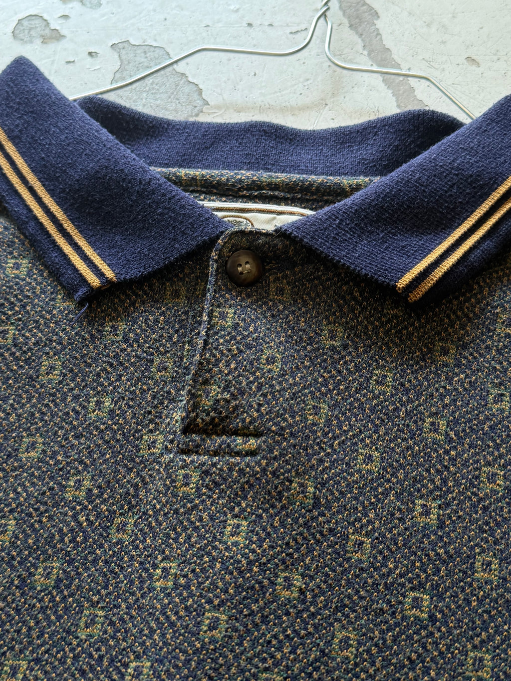 M.E. Sport | Vintage polo | navy | XL