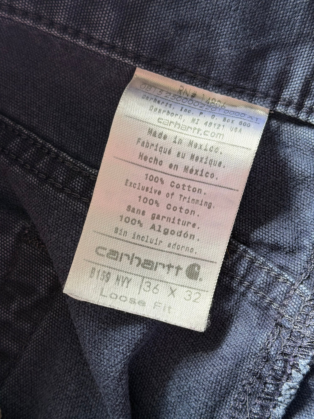 Carhartt | Workwear | Navy| W36 L32