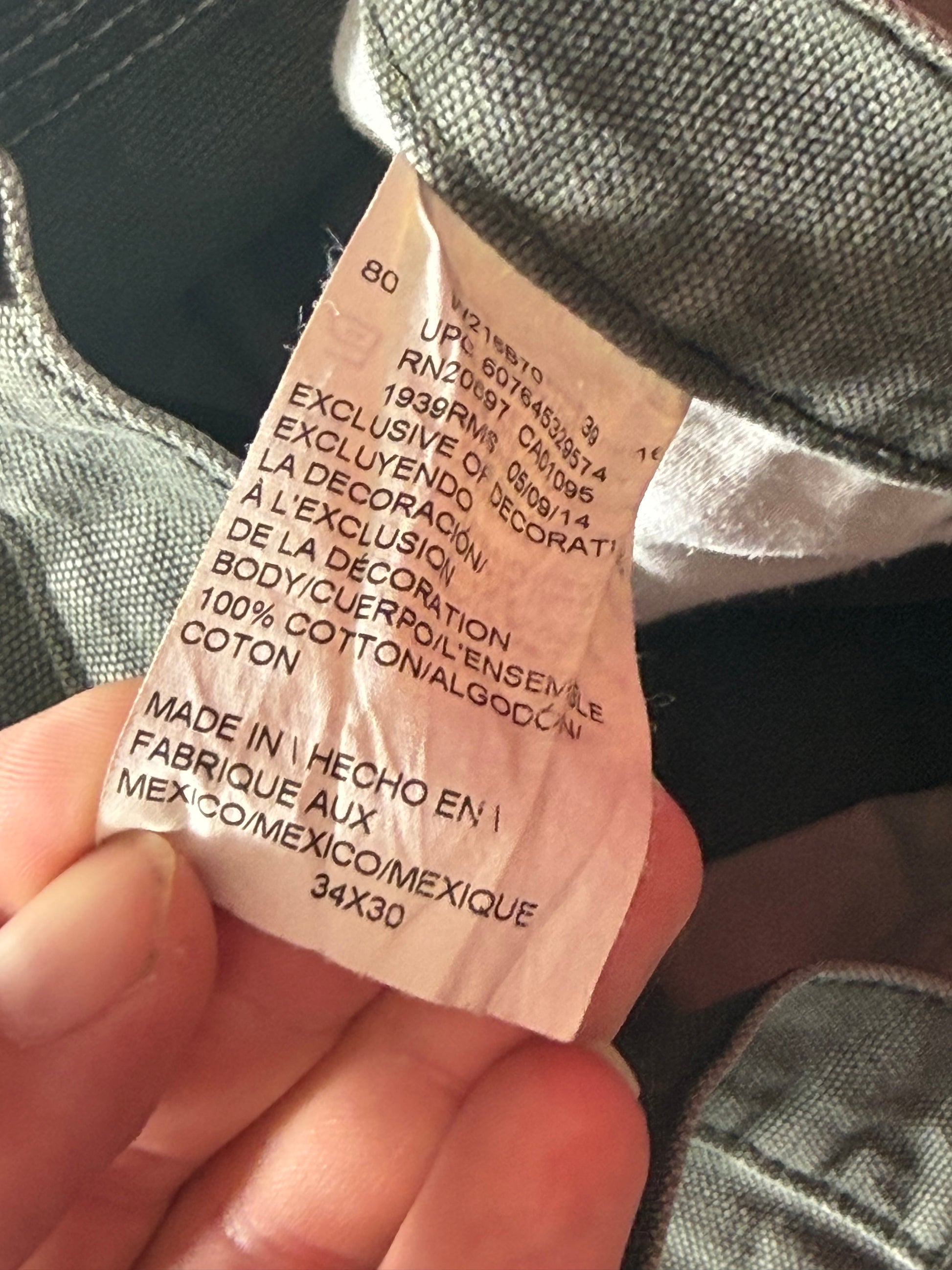 Dickies | Workwear | Grøn | W34 L30