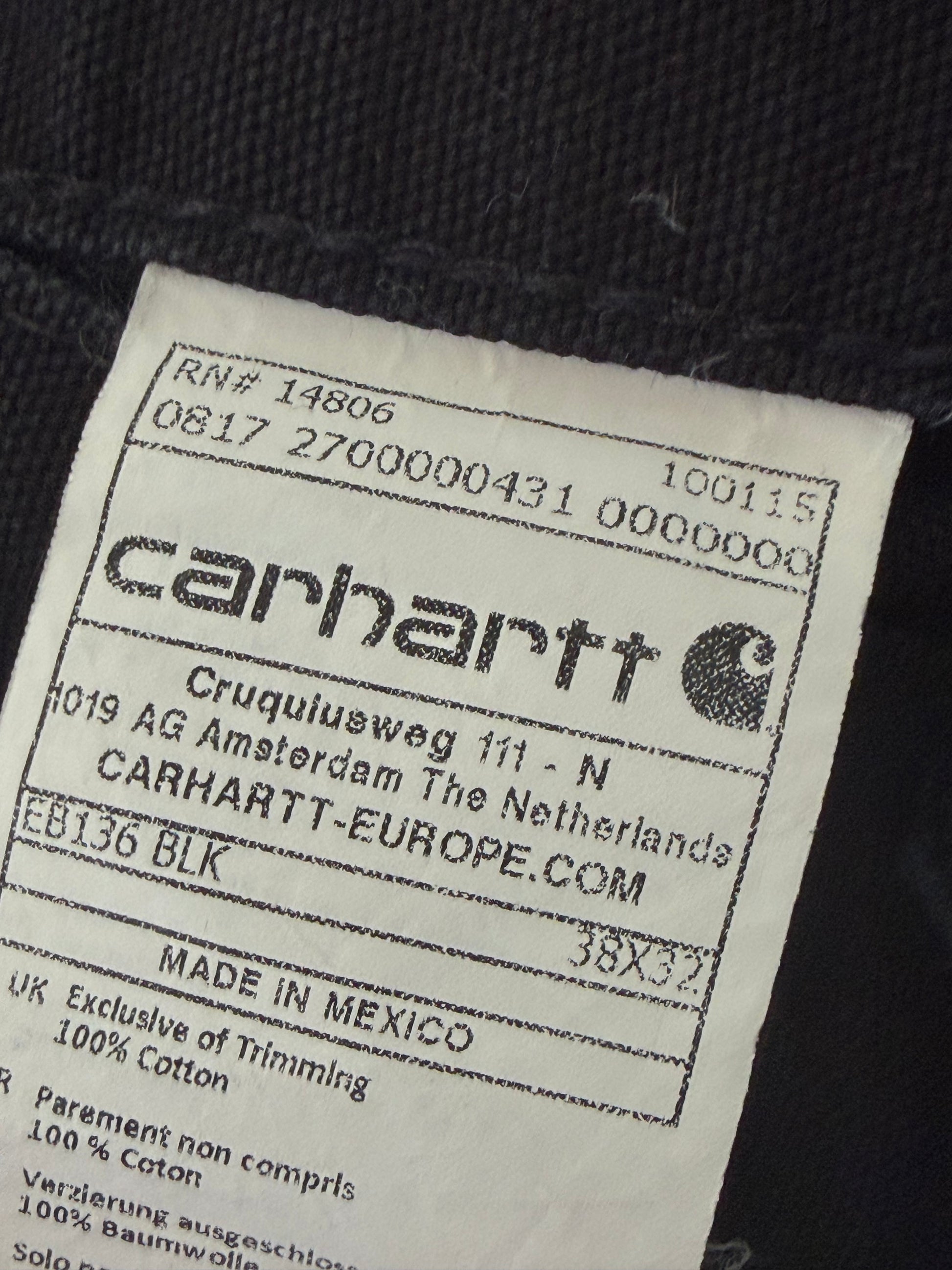 Carhartt | Workwear | Sort | W38 L32