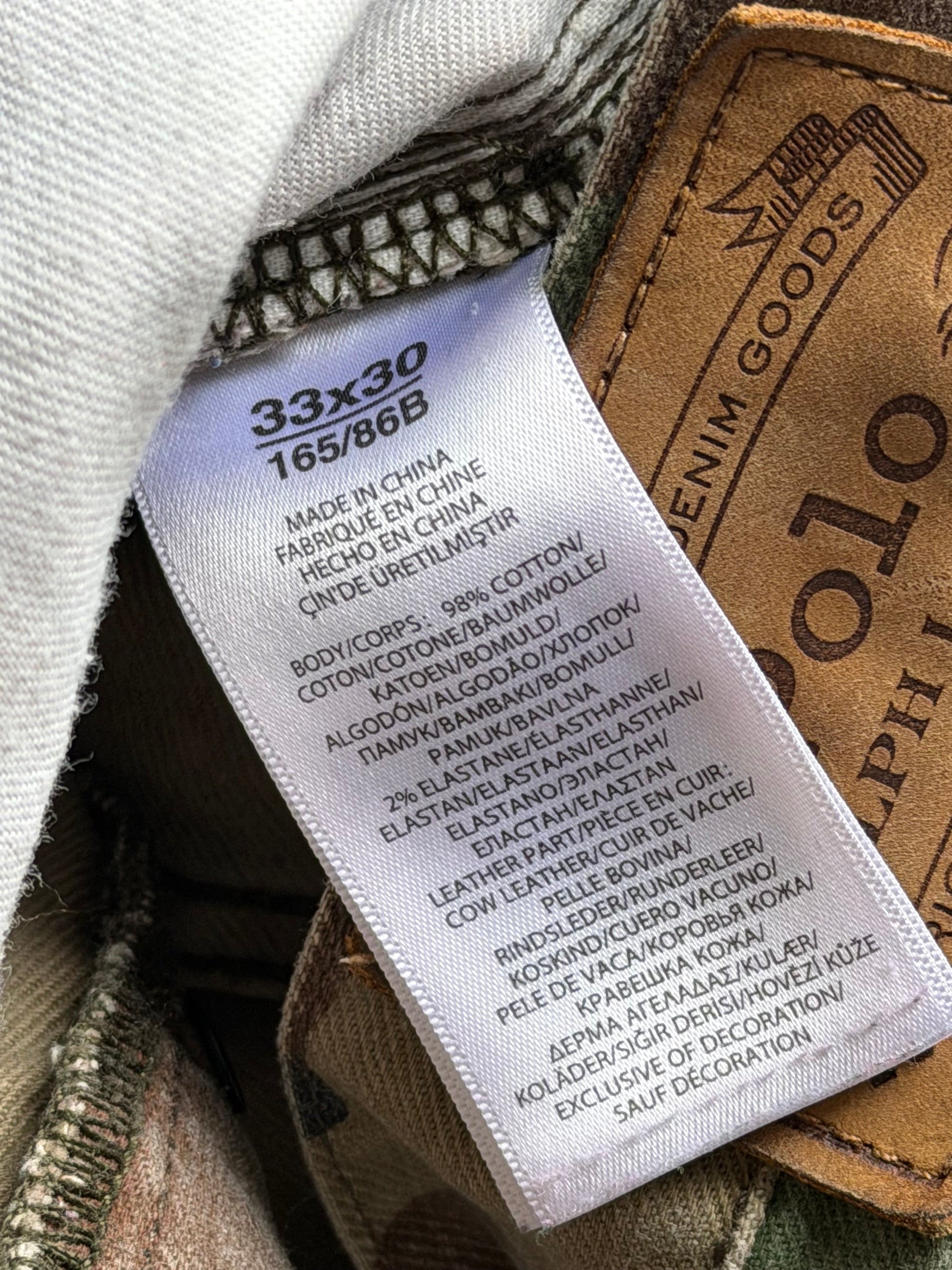 Ralph Lauren | Secondhand | Camo | W33 L30