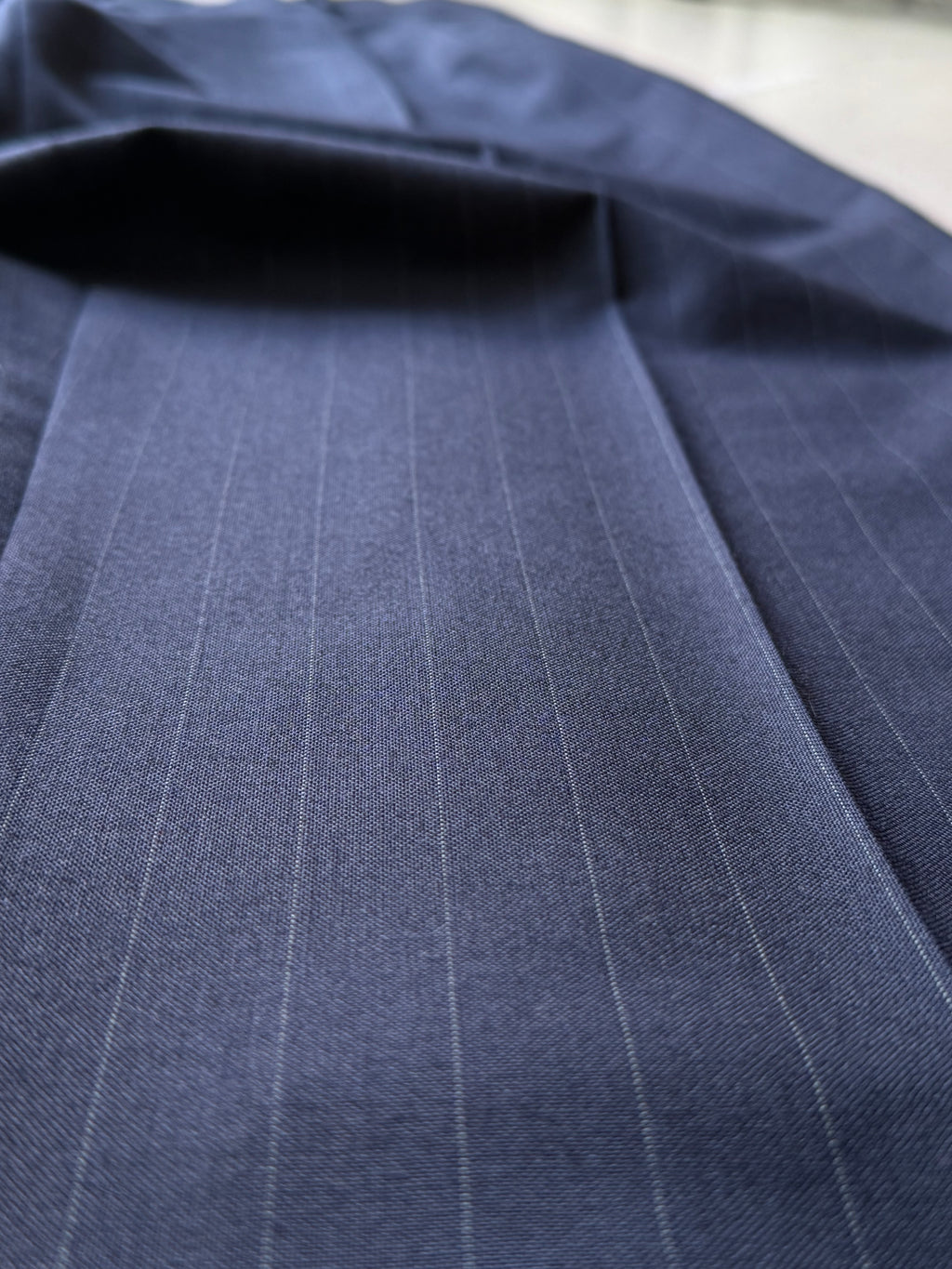 Trousers | Vintage | Navy | W34 L34
