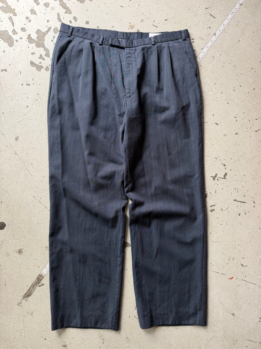 Trousers | Vintage | Blå/Grå | W34 L32