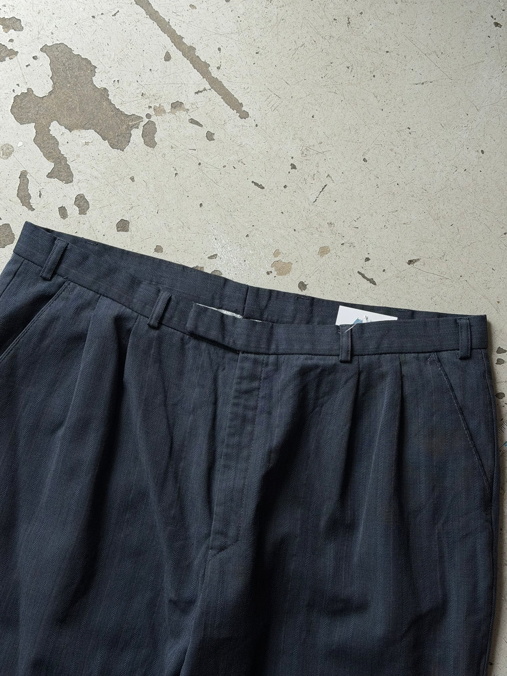 Trousers | Vintage | Blå/Grå | W34 L32