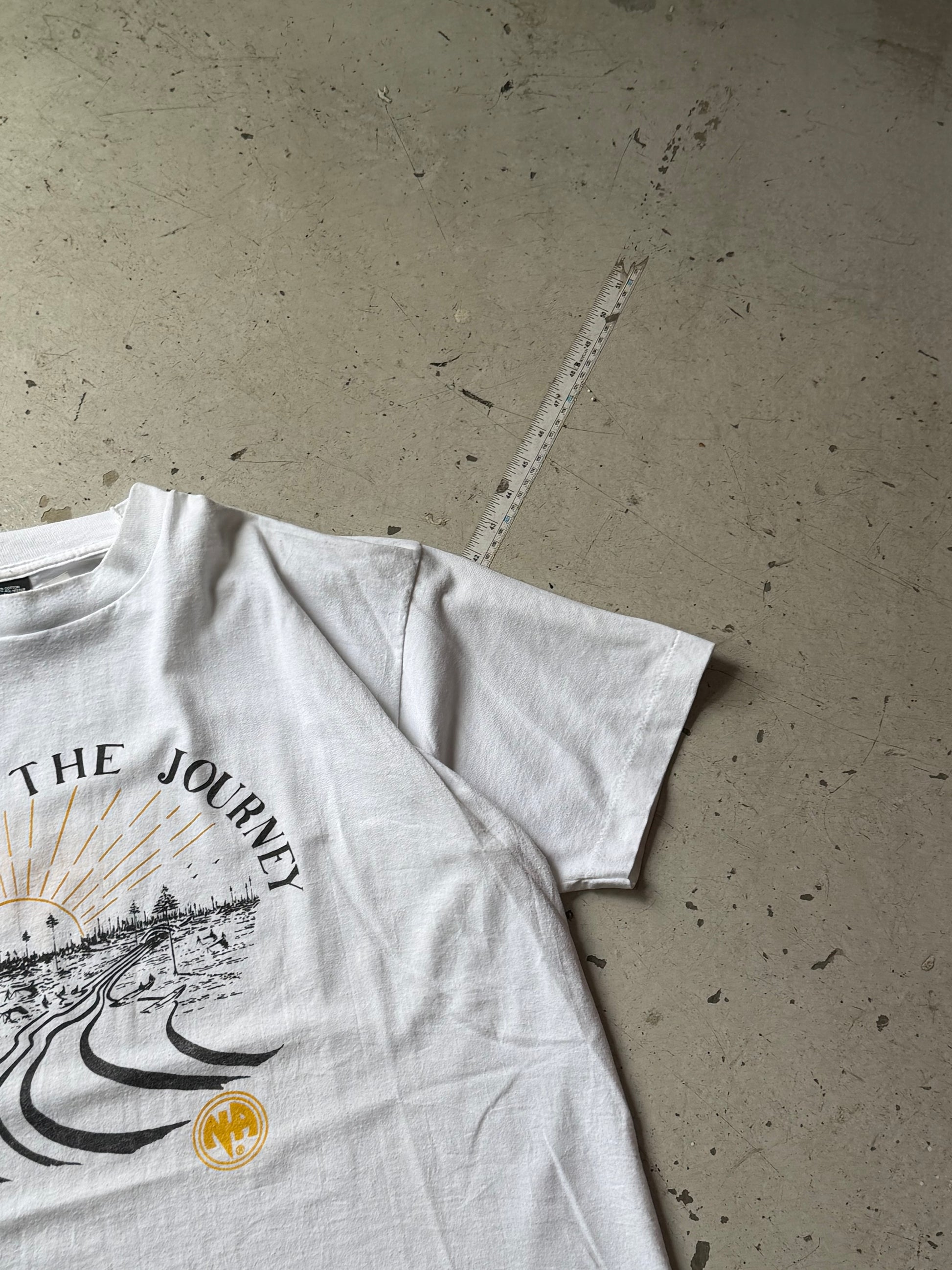 Made in USA |  Single Stich T-shirt | hvid | XL