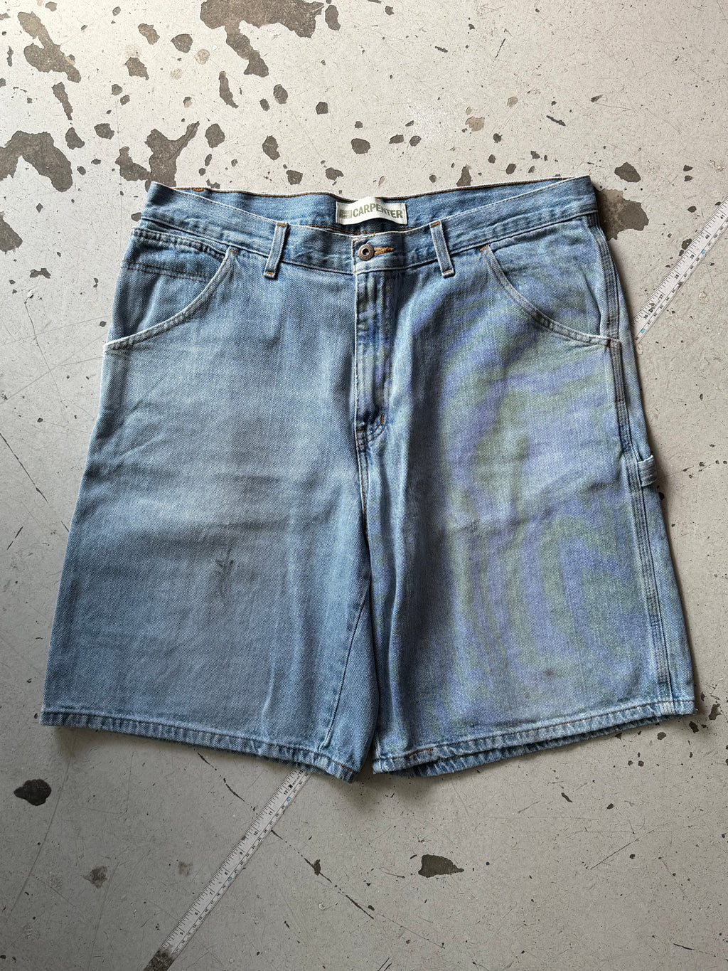 Faded Glory | Vintage carpenter jorts | Lyseblå | W36