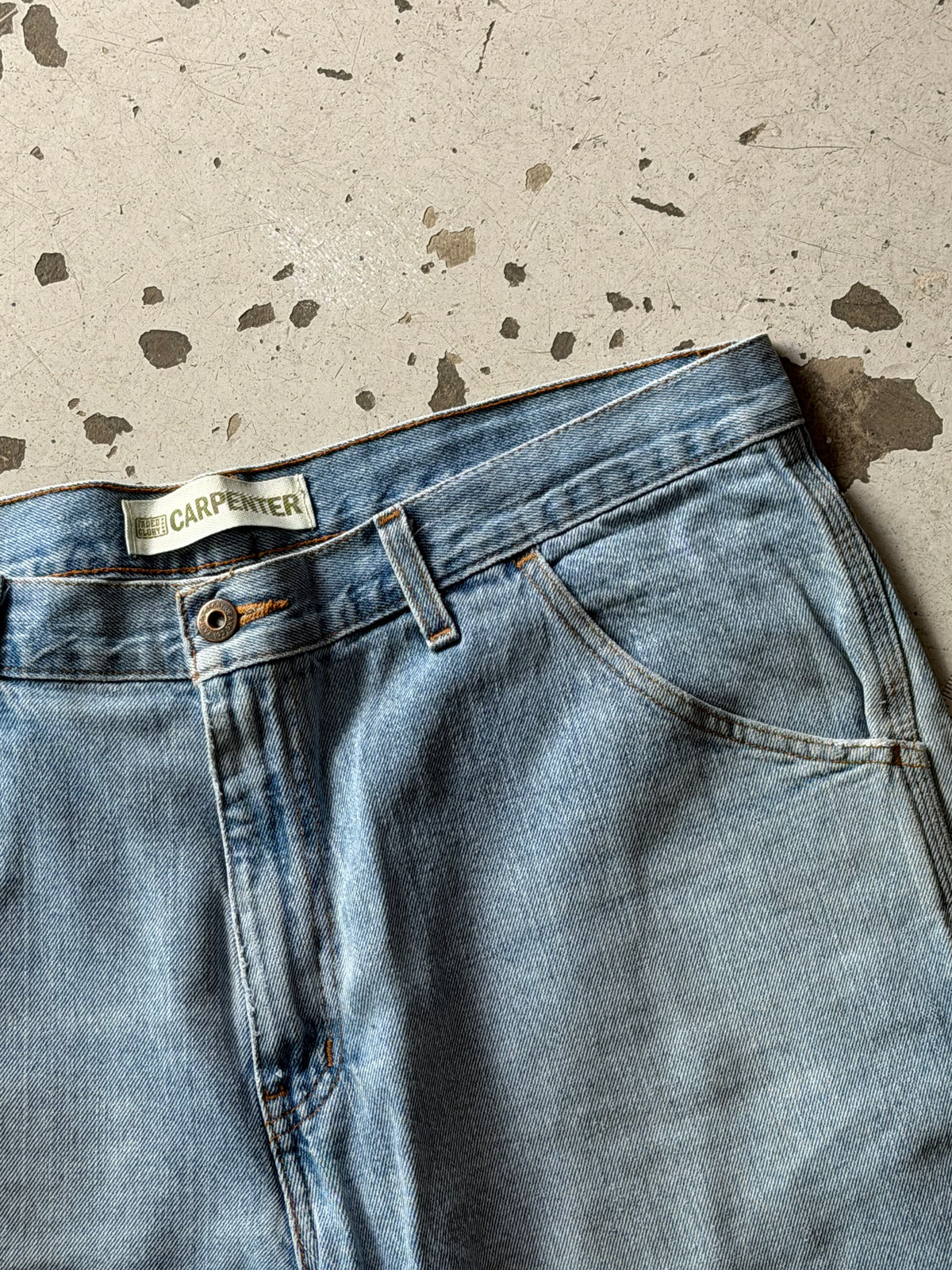 Faded Glory | Vintage carpenter jorts | Lyseblå | W36