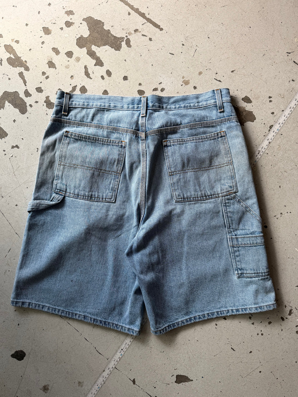 Faded Glory | Vintage carpenter jorts | Lyseblå | W36