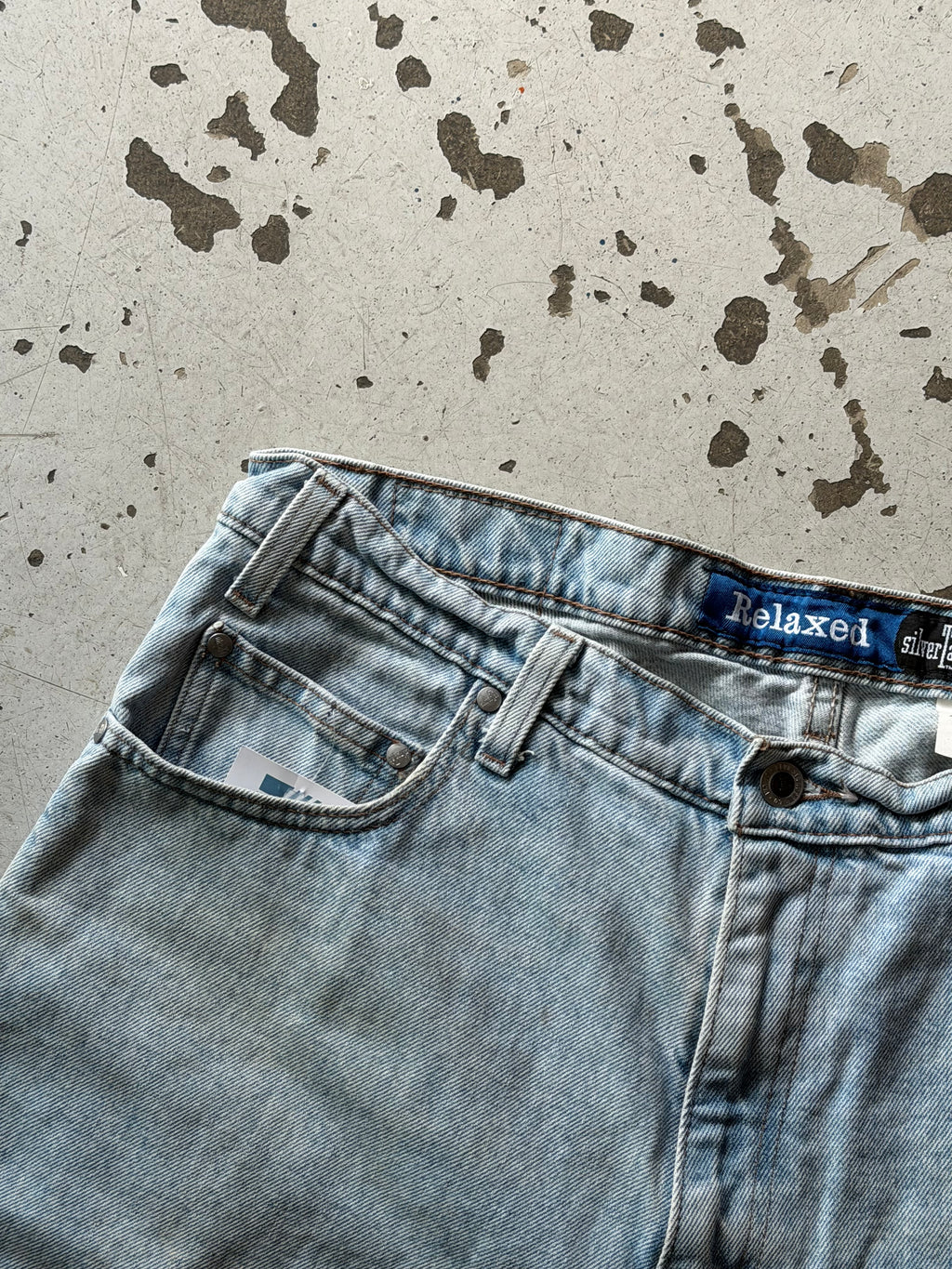 Levi’s SilverTab | Vintage baggy jorts | Lyseblå | W36