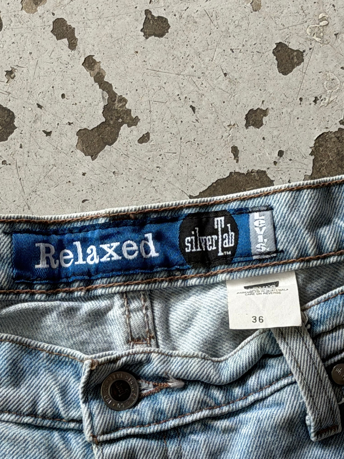 Levi’s SilverTab | Vintage baggy jorts | Lyseblå | W36
