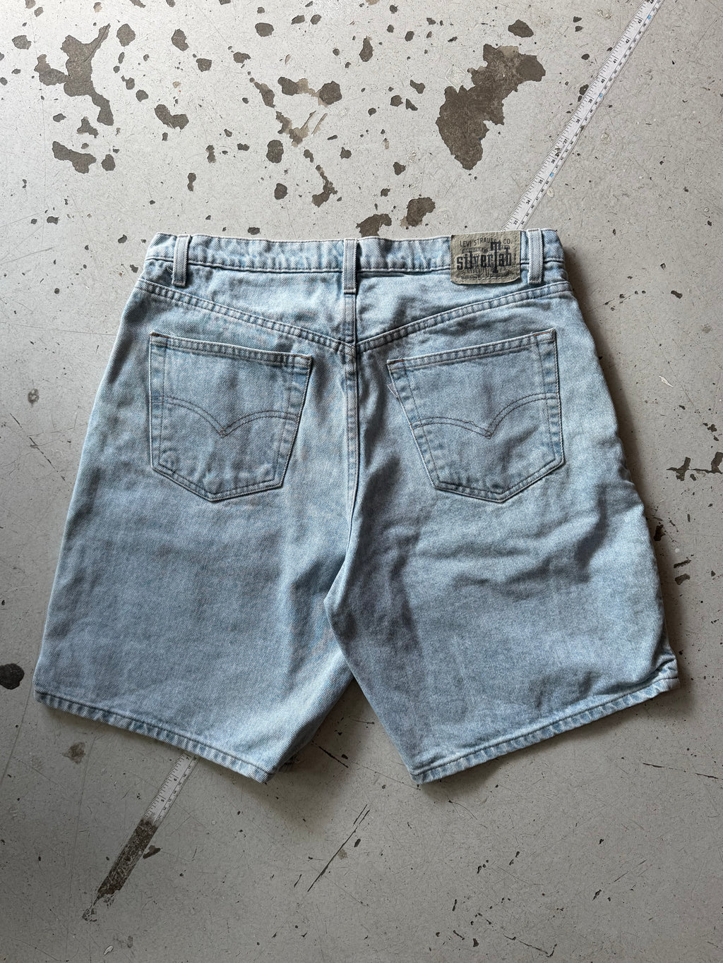 Levi’s SilverTab | Vintage baggy jorts | Lyseblå | W36