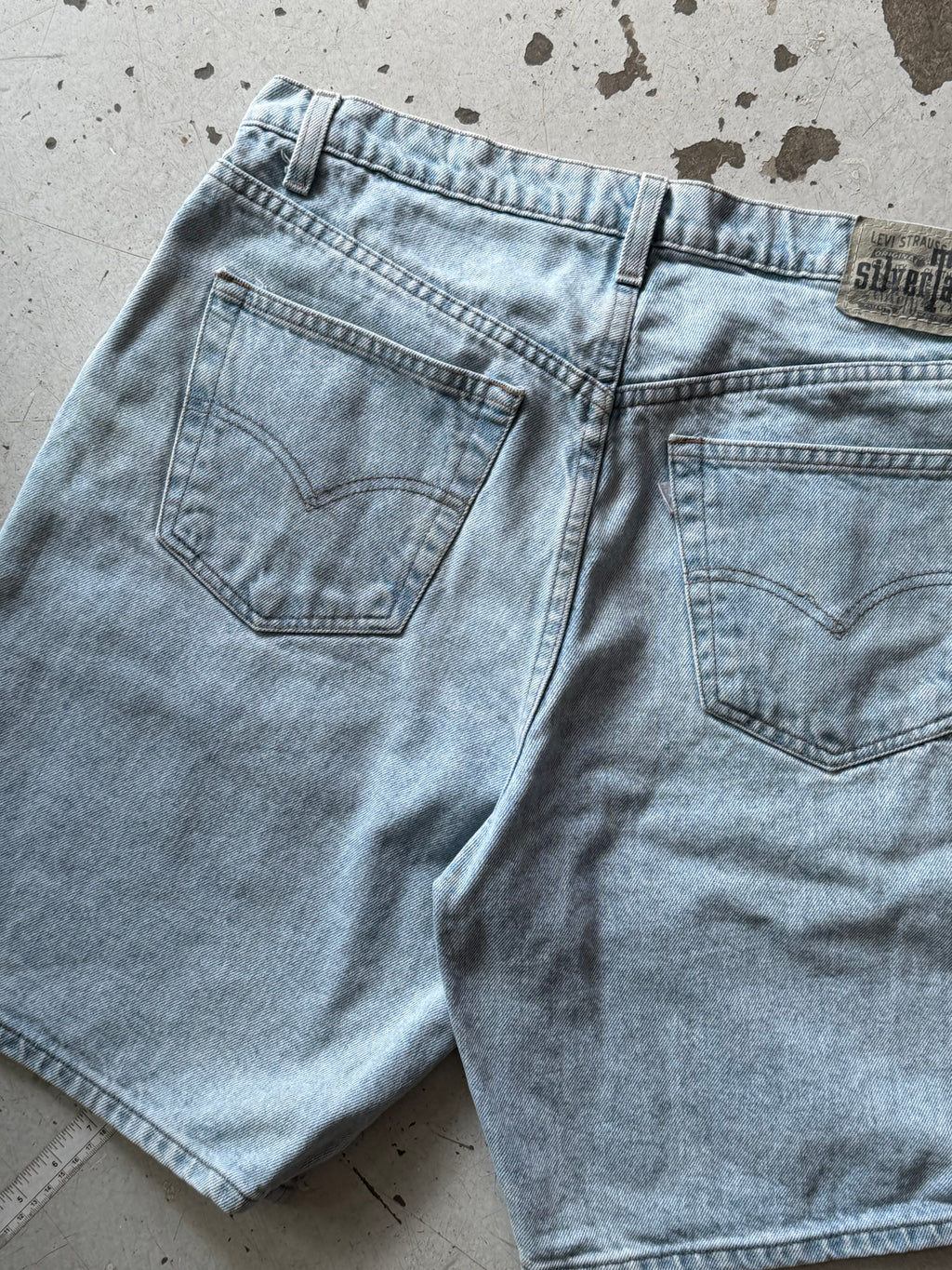 Levi’s SilverTab | Vintage baggy jorts | Lyseblå | W36