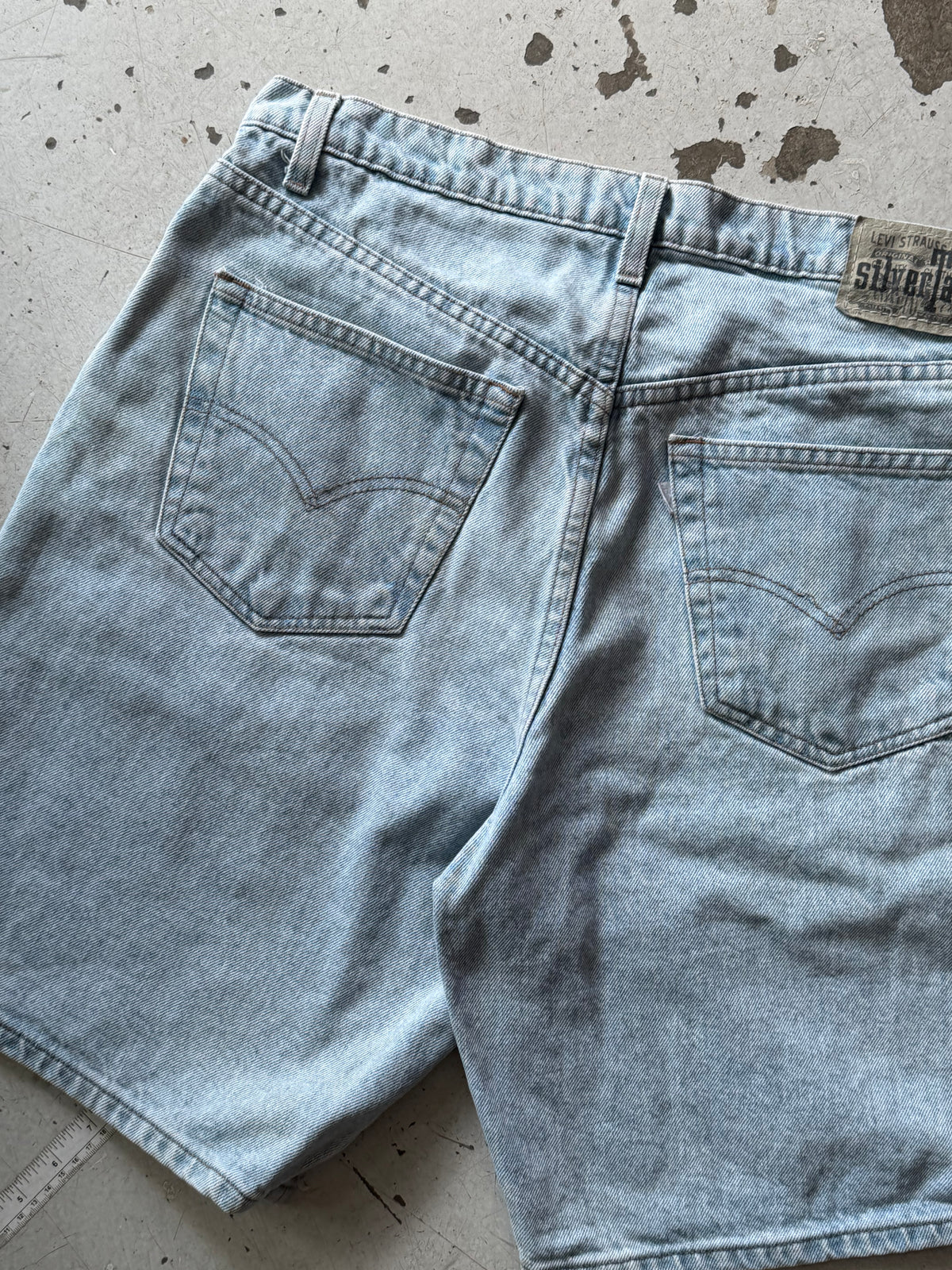 Levi’s SilverTab | Vintage baggy jorts | Lyseblå | W36